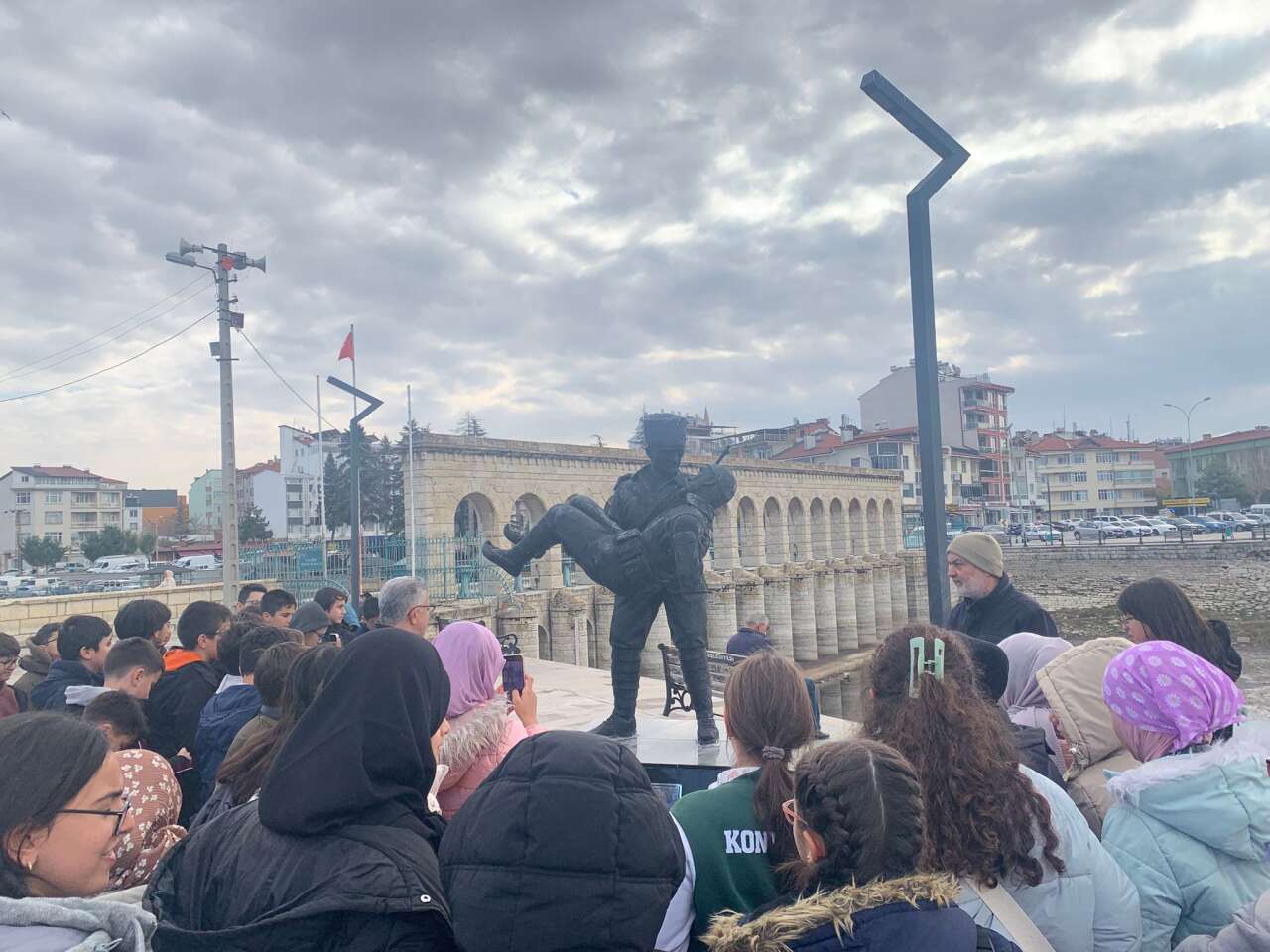 Konya’da öğrenciler kuraklığı yerinde gözlemledi, tarih ile buluştu 13